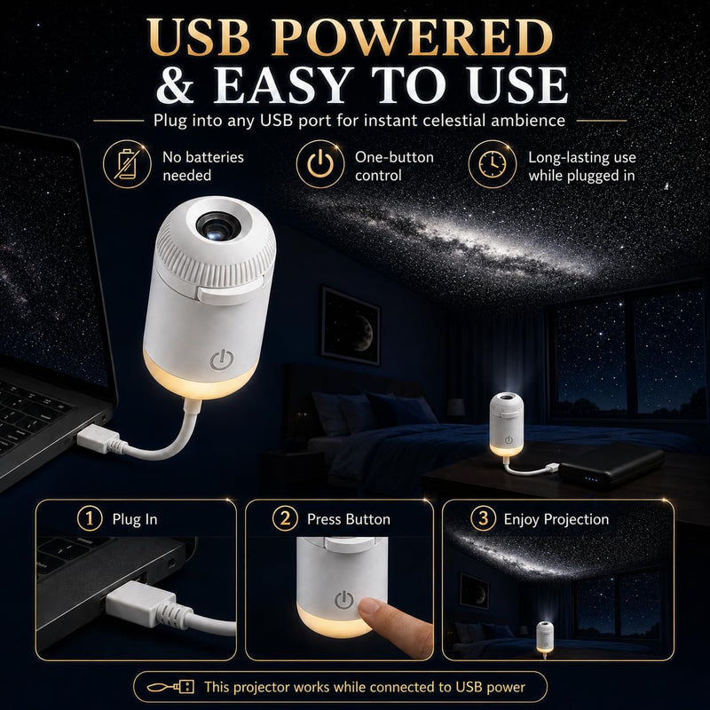 Sunset Lamp - 16 Colors Projection Lamp with Remote | 360° Rotating Romantic Sunset Projector for Bedroom | مصباح غروب الشمس