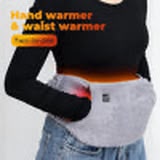 Electric Heated Waist Belt - 2-in-1 Hand & Waist Warmer for Period Pain Relief