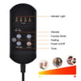Electric Massage Seat Topper - Heated Vibration Full Body Massager Chair Cushion with Remote